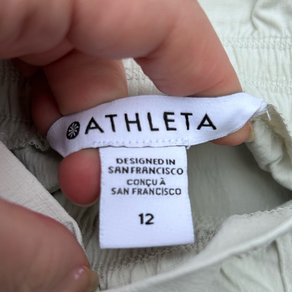 Athleta Trekkie high rise parachute pants size 12 - Picture 7 of 7